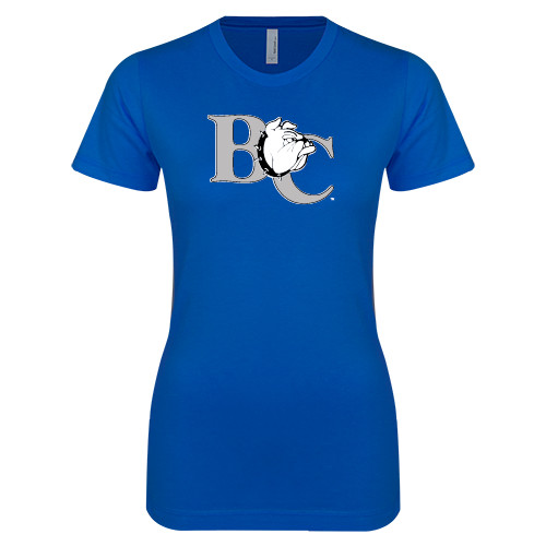  Next Level Womens Royal Boyfriend Tee - Official Logo