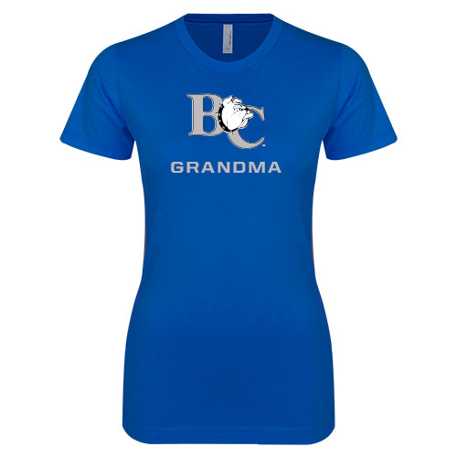  Next Level Womens Royal Boyfriend Tee - Grandma