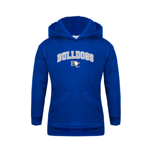  Youth Royal Fleece Hoodie - Arched Bulldogs