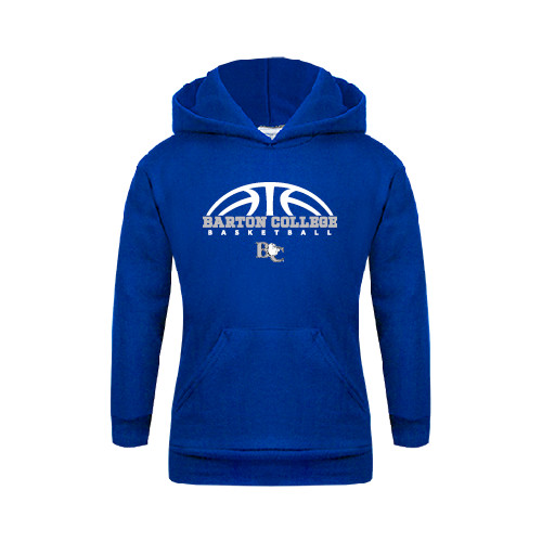  Youth Royal Fleece Hoodie - Basketball Design