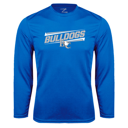  Royal Performance Long Sleeve Shirt - Stencil Bulldogs
