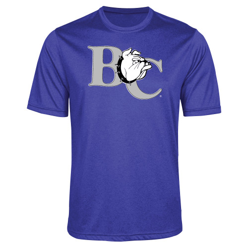  Royal Heather Performance Contender Tee - Official Logo