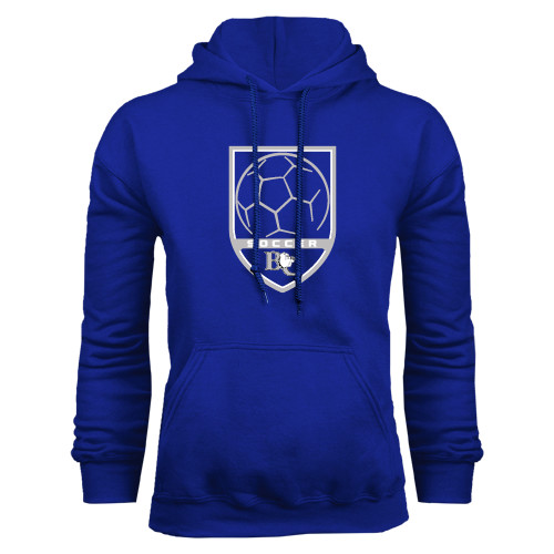  Royal Fleece Hoodie - Soccer Design