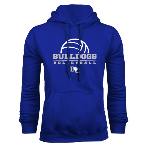  Royal Fleece Hoodie - Volleyball Design
