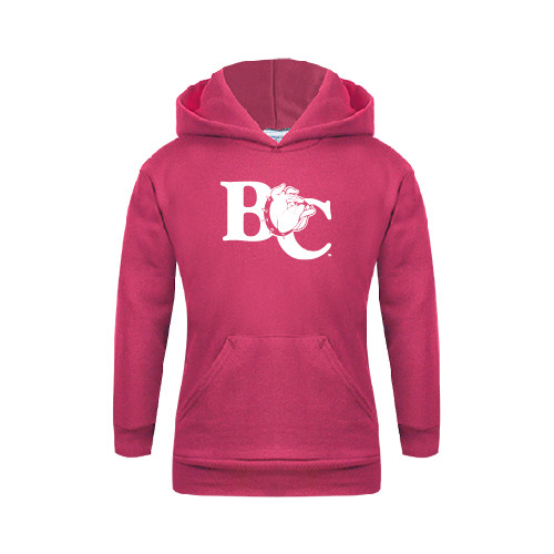  Youth Hot Pink Fleece Hoodie - Official Logo