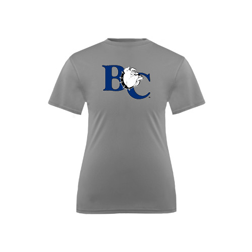  Youth Performance Grey Concrete Tee - Official Logo
