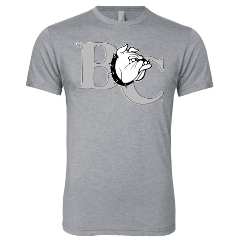  Next Level Heather Grey Triblend Tee - Official Logo