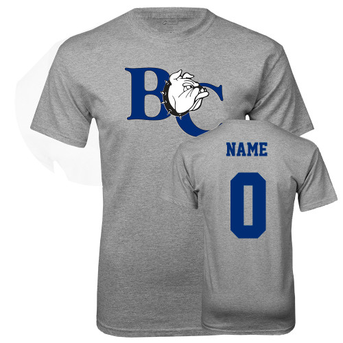  Grey T Shirt - Custom Tee w/ Name & Number