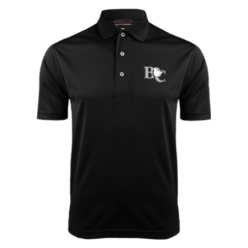  Black Dry Mesh Polo - Official Logo