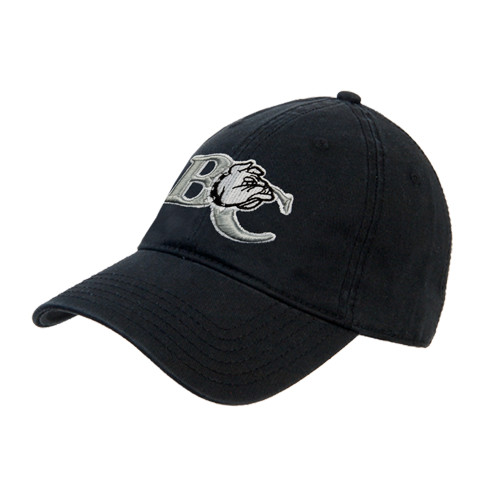  Black Unstructured Adjustable Low Profile Hat - Official Logo