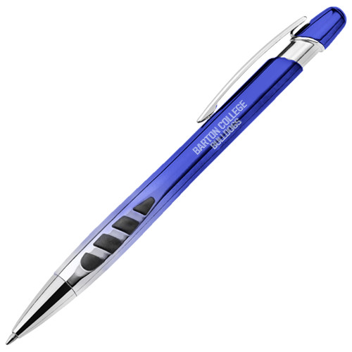  Veneno Metallic Royal Pen w/Blue Ink - Wordmark Engraved