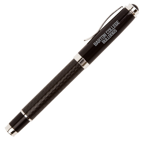  Luna Black Rollerball Pen - Wordmark Engraved