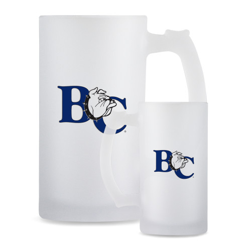  Full Color Decorative Frosted Glass Mug 16oz - Official Logo