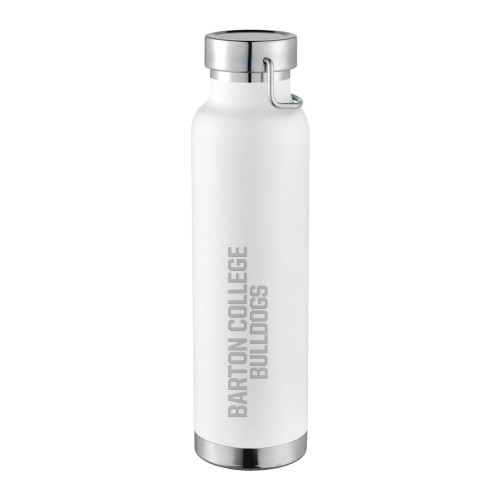  Thor Copper Vacuum Insulated White Bottle 22oz - Wordmark Engraved