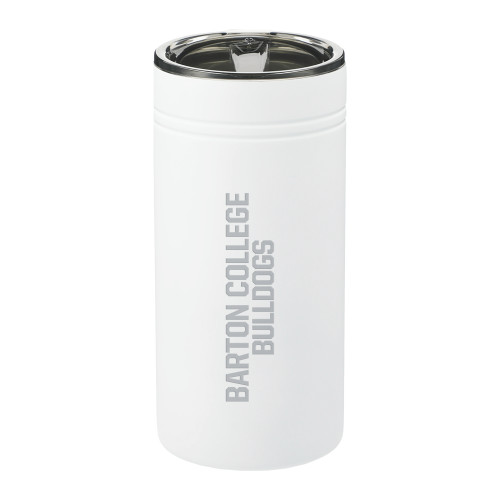  Sherpa Vacuum White Tumbler & Insulator 12oz - Wordmark Engraved