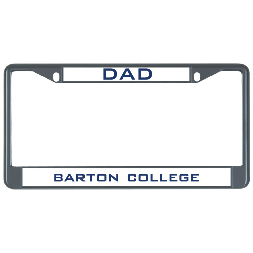  Dad Metal License Plate Frame in Black - Dad