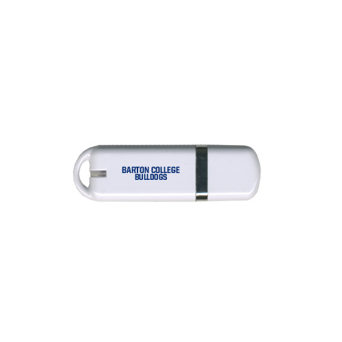  USB White Pen Drive 4G - Wordmark