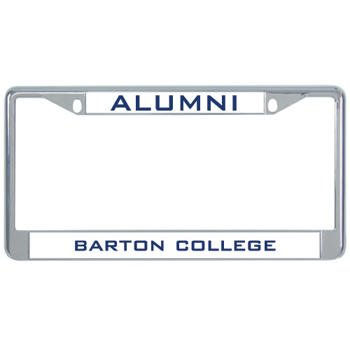  Alumni Metal License Plate Frame in Chrome - Alumni