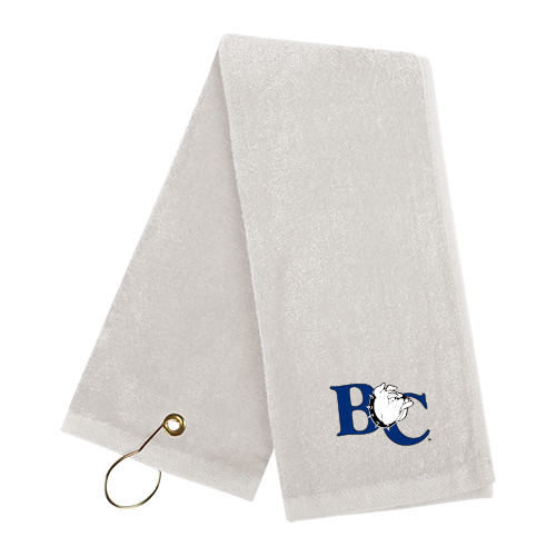  White Golf Towel - Official Logo