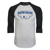 Thumbnail image for  White/Black Raglan Baseball T Shirt