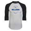 Thumbnail image for  White/Black Raglan Baseball T Shirt