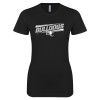 Thumbnail image for  Next Level Womens Black Boyfriend Tee