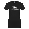 Thumbnail image for  Next Level Womens Black Boyfriend Tee