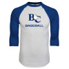 Thumbnail image for  White/Royal Raglan Baseball T Shirt