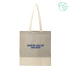 Thumbnail image for  Split Recycled Grey Cotton Twill Convention Tote