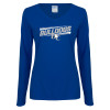 Thumbnail image for  Womens Royal Long Sleeve V Neck Tee 