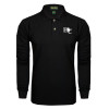 Thumbnail image for  Black Long Sleeve Polo