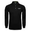 Thumbnail image for  Black Long Sleeve Polo