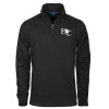 Thumbnail image for  Black Slub Fleece 1/4 Zip Pullover