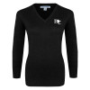 Thumbnail image for  Womens Black VNeck Sweater