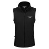 Thumbnail image for  Womens Black Fleece Full Zip Vest