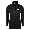 Thumbnail image for  Womens Black Heather Fleece Jacket
