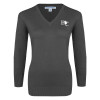 Thumbnail image for  Womens Charcoal Heather VNeck Sweater
