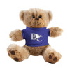 Thumbnail image for  Plush Big Paw 8 1/2 inch Brown Bear w/Royal Shirt