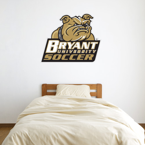  4 ft x 5 ft Fan WallSkinz - Bryant University Soccer