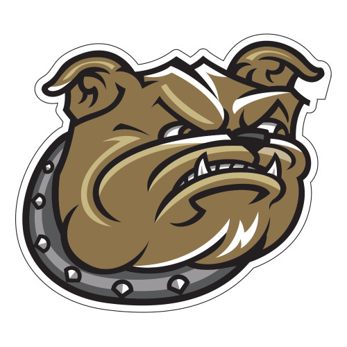  Large Decal - Bulldog Head