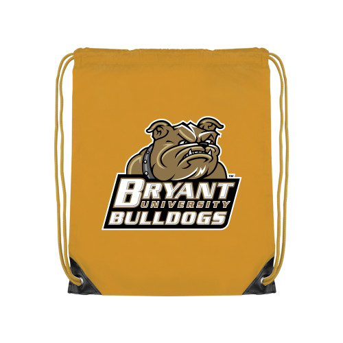  Gold Drawstring Backpack - Bryant Official Logo