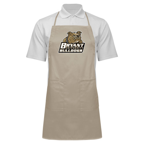  Full Length Khaki Apron - Bryant Official Logo