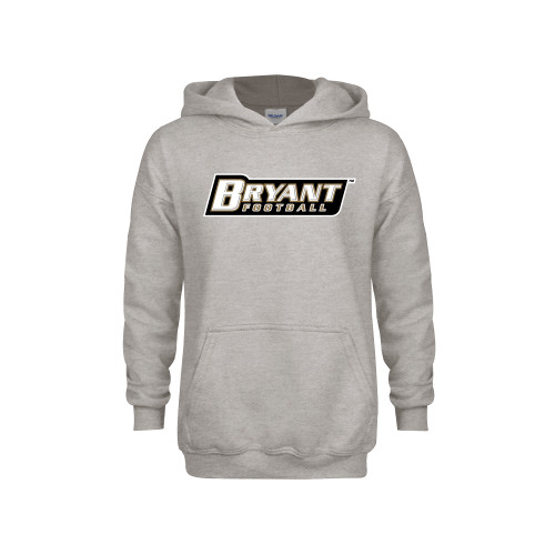 Youth Grey Fleece Hood - Football
