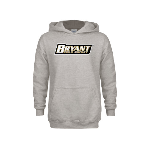  Youth Grey Fleece Hood - Field Hockey