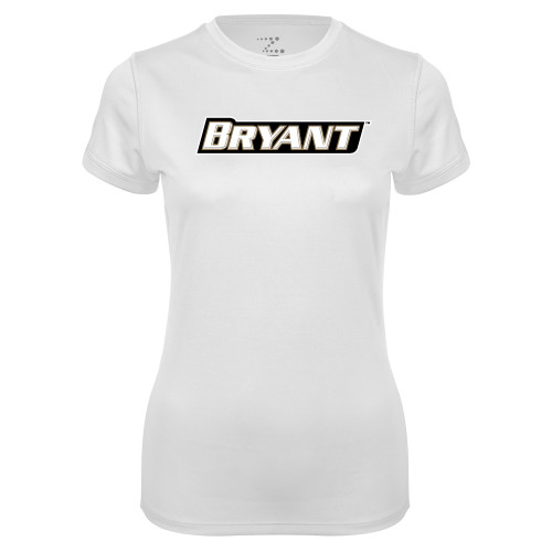  Womens White Performance Tee - Bryant