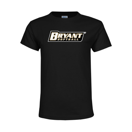  Youth Black T Shirt - Softball