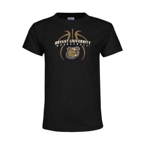  Youth Black T Shirt - Basketball in Ball