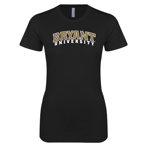  Next Level Womens Black Boyfriend Tee - Personalized