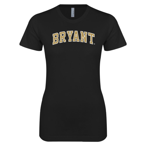  Next Level Womens Black Boyfriend Tee - #12