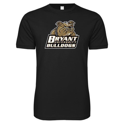  Next Level Black SoftStyle T Shirt - Bryant Official Logo
